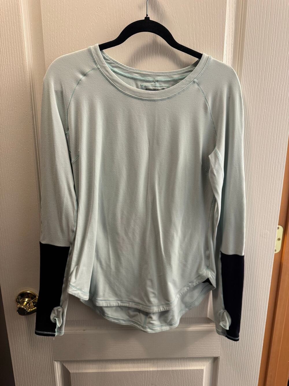 Lululemon Long-sleeve Mint Moment Yoga Running Top